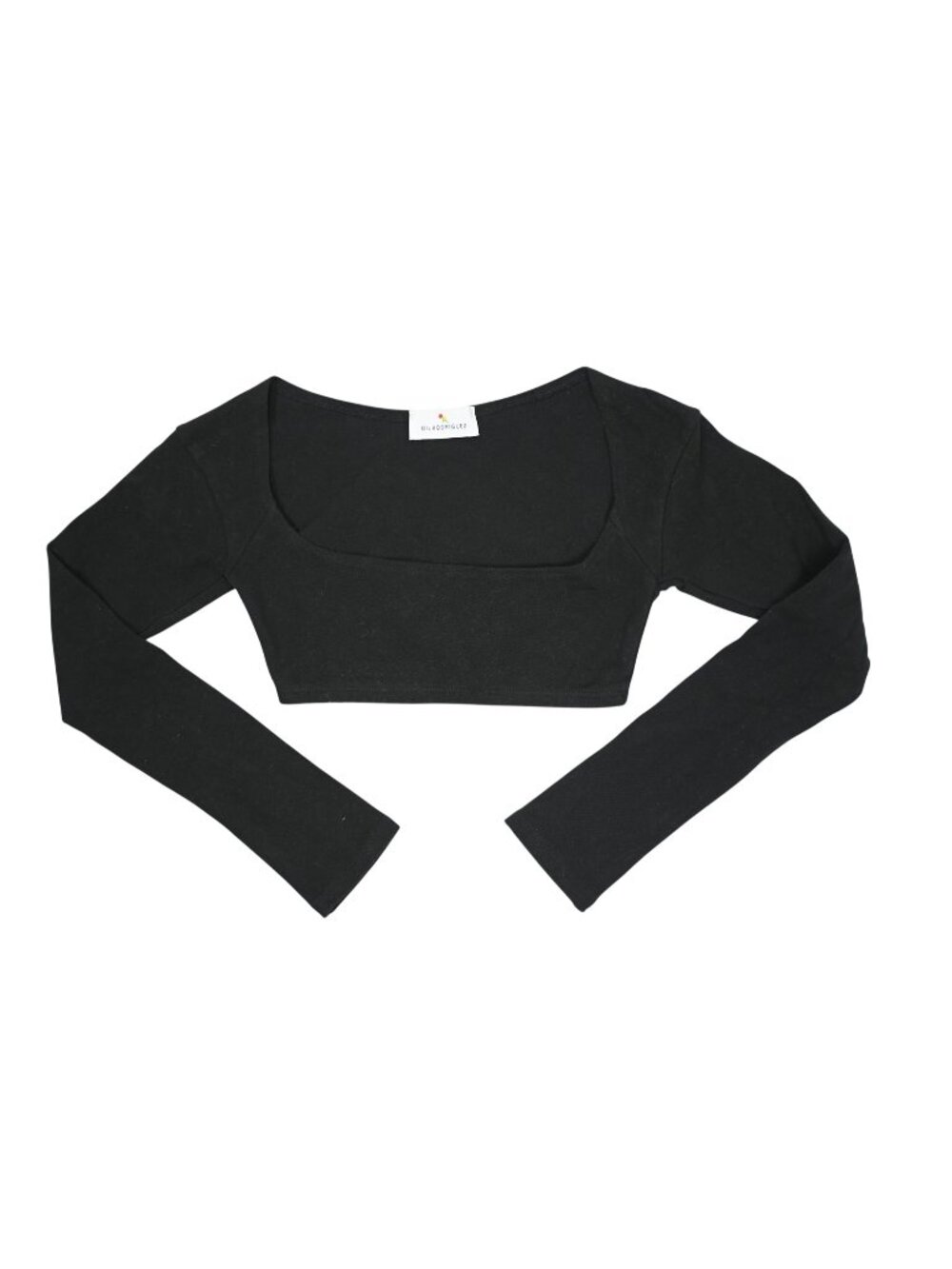 Gil Rodriguez El Tigre Chiquito Crop Top in Black